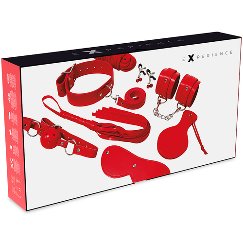 EXPERIENCE - KIT FÉTICHE BDSM SÉRIE ROUGE1