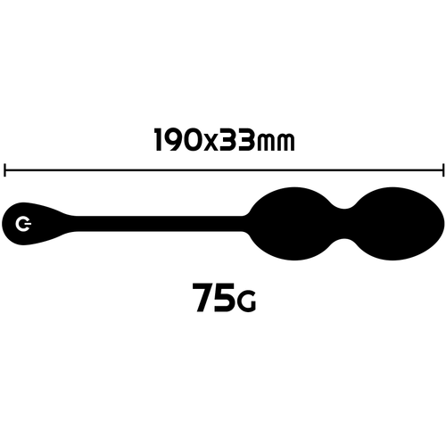 RITHUAL - BALLES DE KEGEL VIBRANTES RECHARGEABLES NISHA NOIRES2