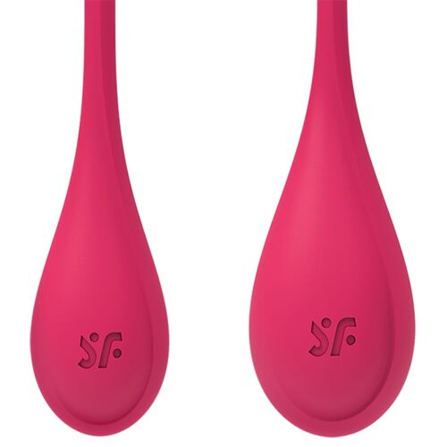 SATISFYER - ENSEMBLE ENTRAÎNEMENT YONI POWER 1 ROUGE1