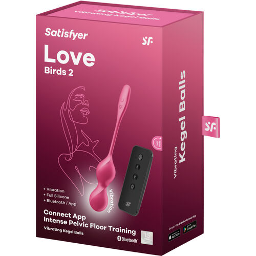 SATISFYER - LOVE BIRDS 2 BALLES VIBRANTES DE KEGEL – Image 5