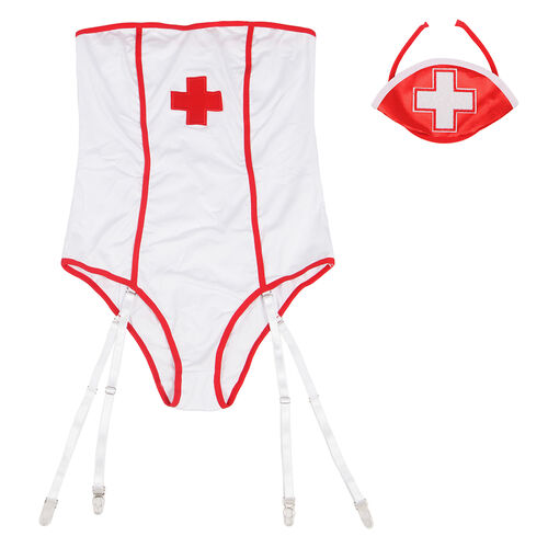 SUBBLIME - COSTUME DINFIRMIÈRE SEXY AVEC TEDDY5