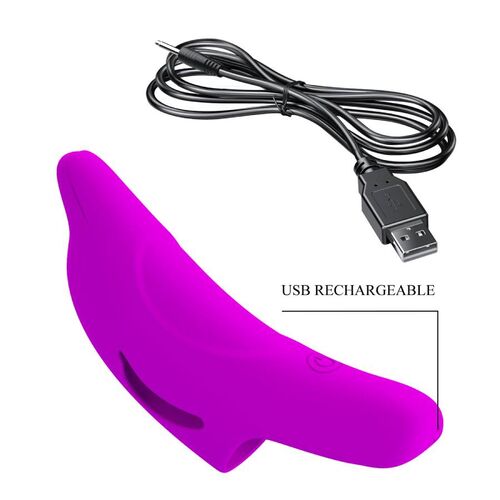 PRETTY LOVE - PUISSANT STIMULATEUR DE DOIGTS VIOLET DELPHINI7