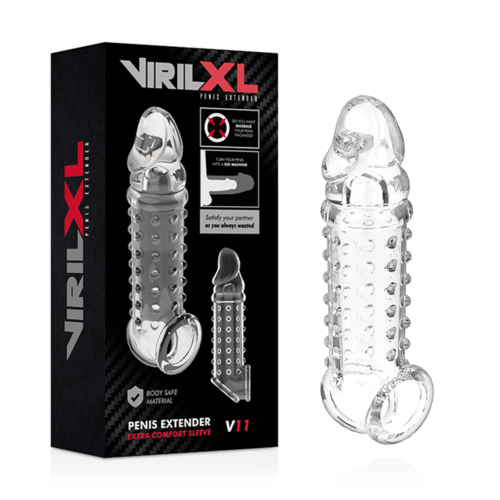 VIRILXL - EXTENSION DE PÉNIS ET GAINE V11 TRANSPARENTE1
