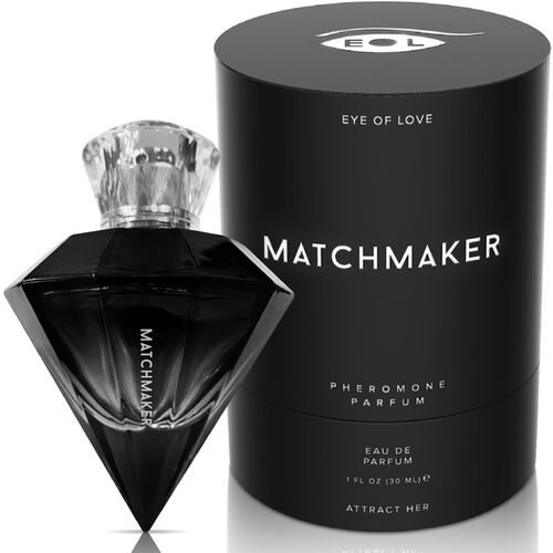 EYE OF LOVE - PARFUM AUX PHÉROMONES MATCHMAKER BLACK DIAMOND ATTRACT HER 30 ML1