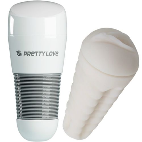 PRETTY LOVE - MASTURBATEUR VAGIN BLANC KITTY1