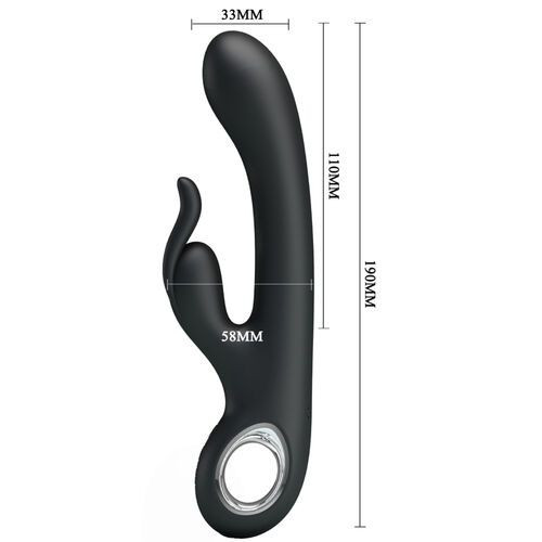 PRETTY LOVE - VIBRATEUR CARINA CLITORIS ET STIMULATEUR POINT G3