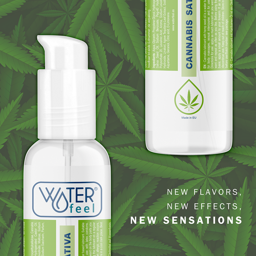 LUBRIFIANT AU CANNABIS 150 ML - WATERFEEL – Image 6