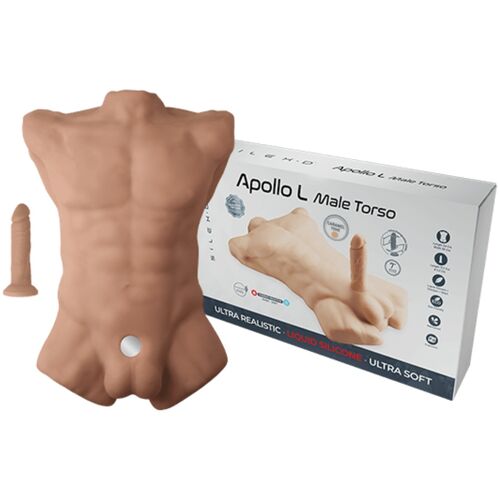 SILEXD - APOLLO L TORSE HOMME RÉALISTE CARAMEL1