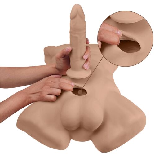 SILEXD - APOLLO L TORSE HOMME RÉALISTE CARAMEL2