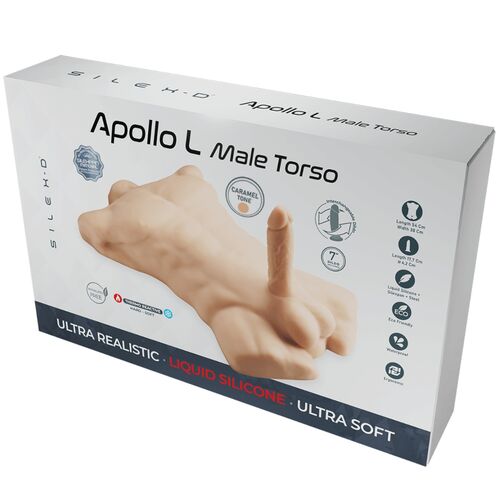 APOLLO L TORSE HOMME RÉALISTE CARAMEL SILEXD – Image 8