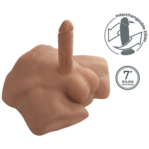 SILEXD - TORSE D'HOMME RÉALISTE APOLLO S CARAMEL3