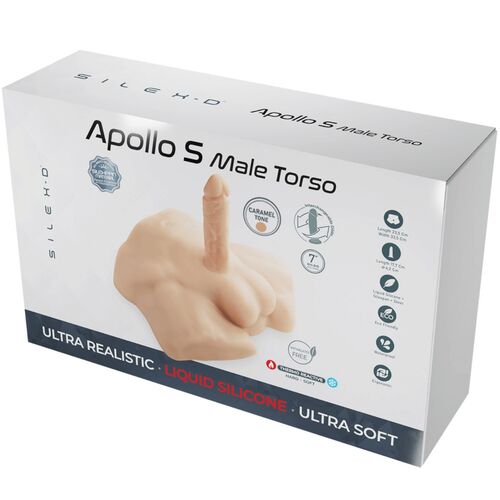 SILEXD - TORSE D'HOMME RÉALISTE APOLLO S CARAMEL5