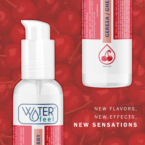 LUBRIFIANT CERISE À BASE D’EAU WATERFEEL 175 ML – Image 6