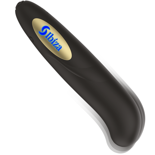IBIZA - STIMULATEUR DE CLITORIS CHARGEUR USB 10 MODES DE VIBRATION DORÉ 13 X 2,91
