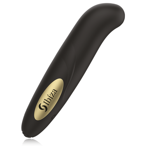 IBIZA - STIMULATEUR DE CLITORIS CHARGEUR USB 10 MODES DE VIBRATION DORÉ 13 X 2,93