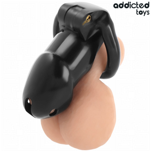 CAGE CHASTETÉ LONGUE MINDNIGHT CELL TAILLE L – Image 3