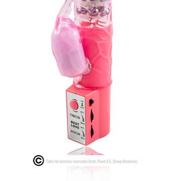 BAILE - ROTATEUR DE LAPIN ROSE AVEC SUPERSTIMULATEUR2