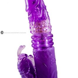 BAILE - ROTATEUR HAUT ET BAS LAPIN LILAS AVEC SUPERSTIMULATEUR2