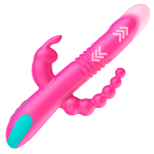 HAPPY LOKY - DONALD TRIPLE STIMULATION ANAL, G-SPOT & CLITORAL WATCHME TECHNOLOGIE SANS FIL COMPATIBLE
