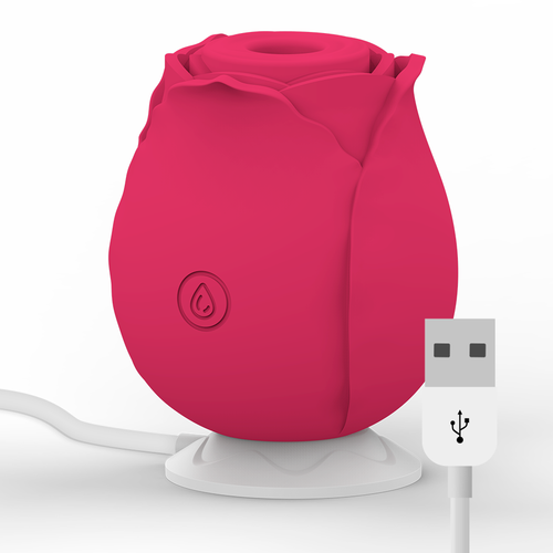 MIA - ÉDITION LIMITÉE WAVE CLITORIS SUCTION - ROUGE2