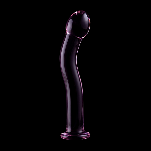 NEBULA SERIES BY IBIZA - MODÈLE 18 GODE EN VERRE BOROSILICATE ROSE 18.5 CM -O- 3.5 CM6