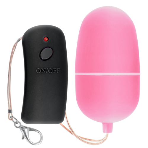 ONLINE - OEUF VIBRANT AVEC TÉLÉCOMMANDE ROSE2