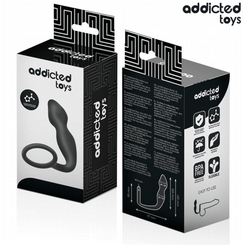 PLUG ANAL ANNEAU PROFOND, MODÈLE 2 ADDICTED TOYS – Image 6