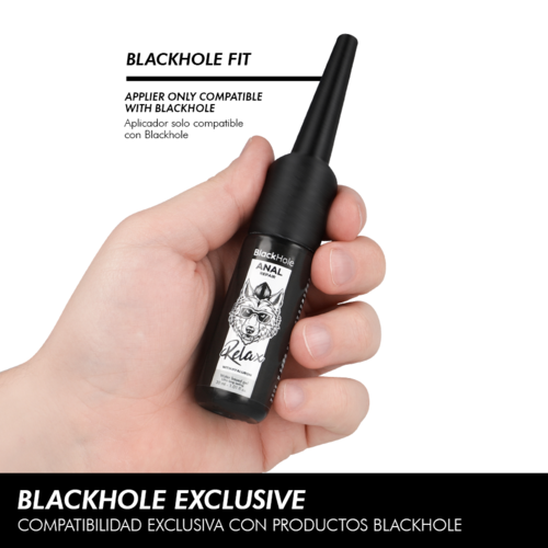 BLACK HOLE - APPLICATEUR DE LUBRIFIANT ANAL TAILLE S 30 ML2