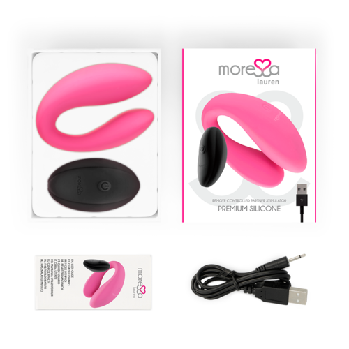 MORESSA - STIMULATEUR TÉLÉCOMMANDE LAUREN POUR COUPLES6