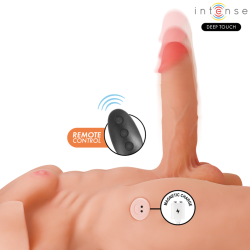 INTENSE DEEP TOUCH - TORSE MARTY AVEC ANUS ET GODEMICHET RÉALISTE AVEC POUSSE ET VIBRATION, TÉLÉCOMMANDE, 6,2 KG3