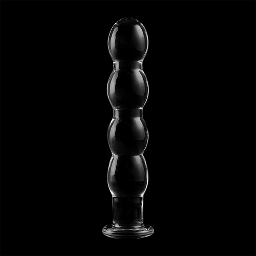 NEBULA SERIES BY IBIZA - MODÈLE 10 GODE EN VERRE BOROSILICATE CLAIR 16.5 CM -O- 3.5 CM6