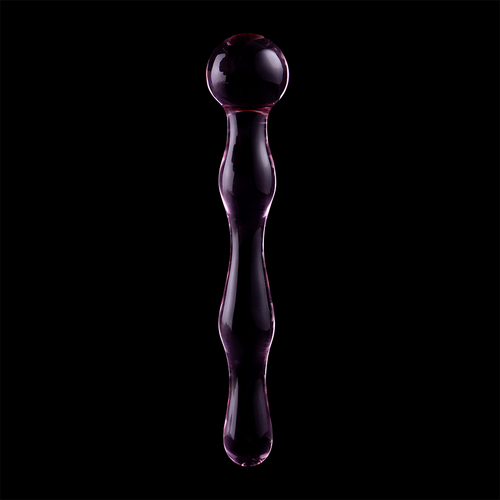 GODE VERRE ROSÉ ONDULÉ 18 CM NEBULA SERIES BY IBIZA – Image 7