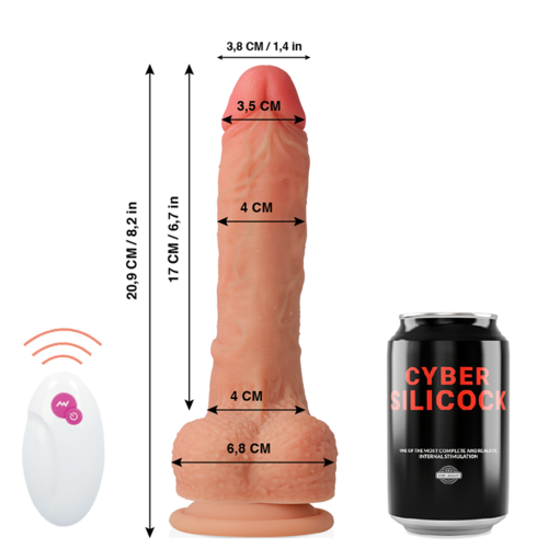 CYBER SILICOCK - TÉLÉCOMMANDE RÉALISTE MR RICK 20.9 CM1
