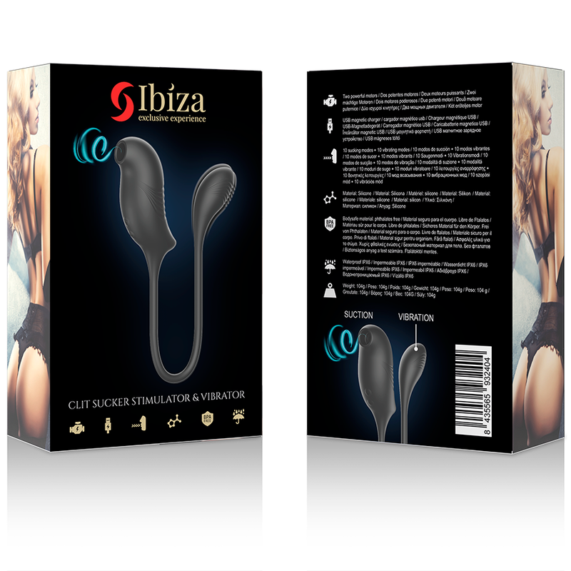 IBIZA - STIMULATEUR MAGIQUE D'ASPIRATION ET DE VIBRATIONS DU CLITORIS5