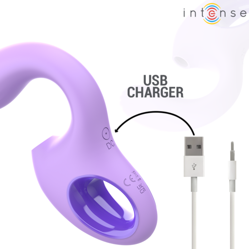 INTENSE - BAXTER VIBRATEUR & STIMULATEUR VIOLET6