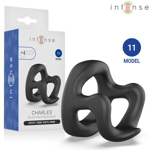 INTENSE - CHARLES ANNEAU PÉNIS RÉGLABLE MODÈLE 11