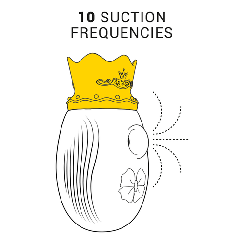 INTENSE - STIMULATEUR DE CLITORIS 10 MODES D'ASPIRATION ET DE LÉCHAGE - BLEU3