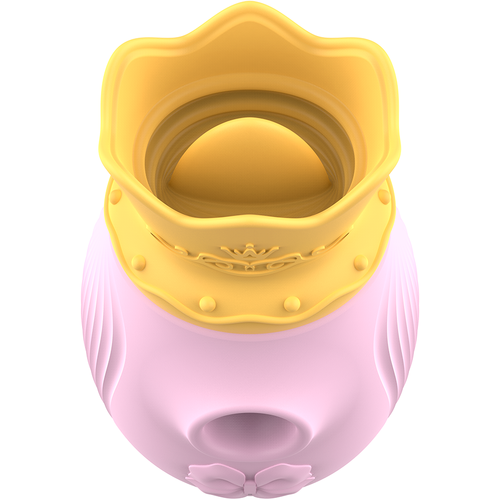 INTENSE - STIMULATEUR DE CLITORIS 10 MODES D'ASPIRATION ET DE LÉCHAGE - ROSE2