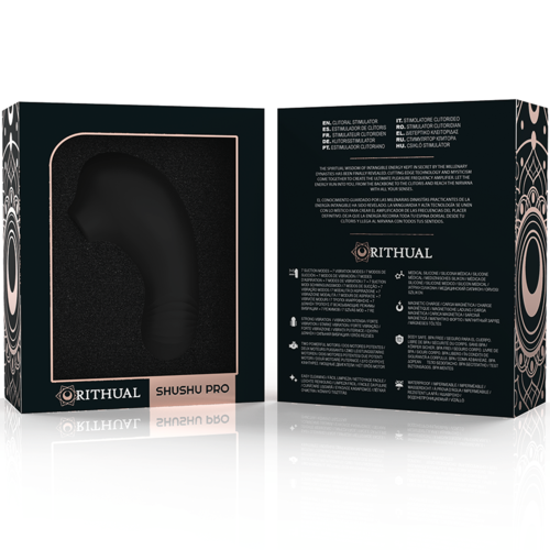 RITHUAL - STIMULATEUR DE CLITORIS DE POCHE SHUSHU PRO 2 MOTEURS JET PUISSANTS6