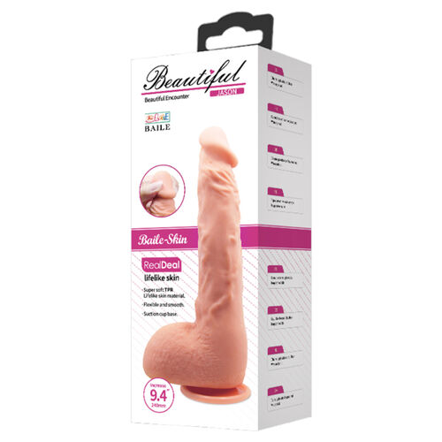 BAILE - GODE RÉALISTE JASON NATUREL 24 CM3