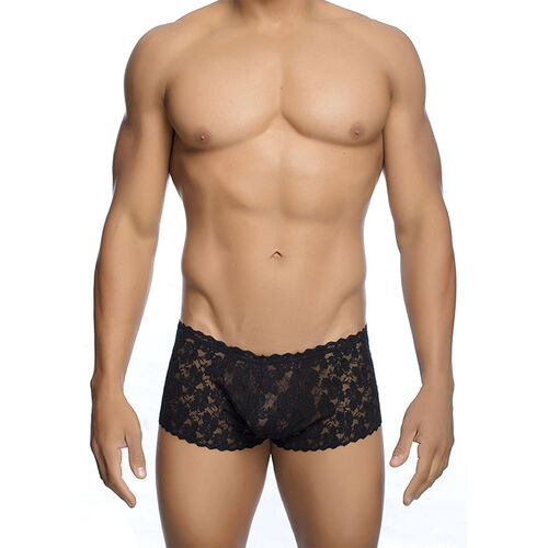 MOB - BOXER EN DENTELLE NOIRE
