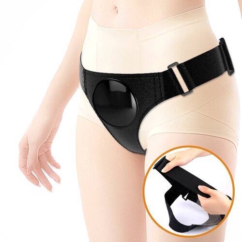 PRETTY LOVE - SLIP HARNAIS HARNAIS UNIVERSEL AVEC GODE JERRY 21,8 CM NATUREL8