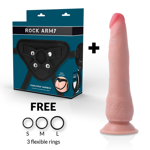 ROCKARMY - HARNAIS + CRUSADER DOUBLE DENSITÉ 21.5 CM -O- 4.46 CM1