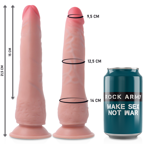 ROCKARMY - HARNAIS + CRUSADER DOUBLE DENSITÉ 21.5 CM -O- 4.46 CM4