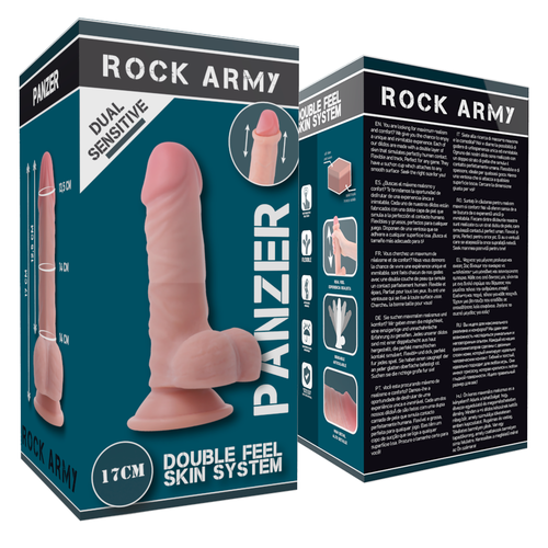 GODE PANZER RÉALISTE 17 CM DOUBLE DENSITÉ – Image 8