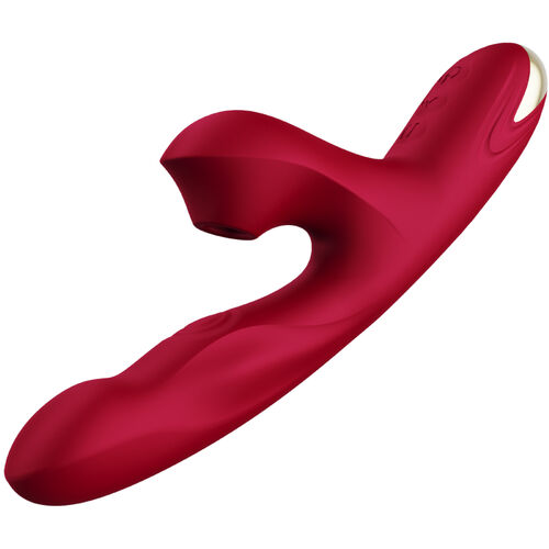 ARMONY - VIBRATEUR BUMP & VENTOUSE MODÈLE 2 BORDEAUX2
