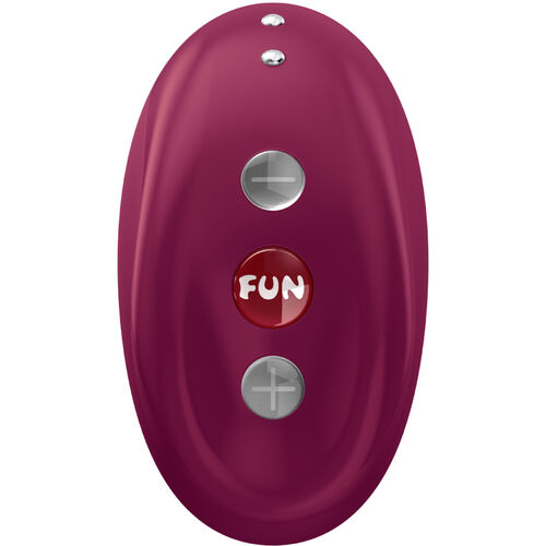 FUN FACTORY - VIBRATEUR À IMPULSIONS D'AIR MEA ROUGE VIN2