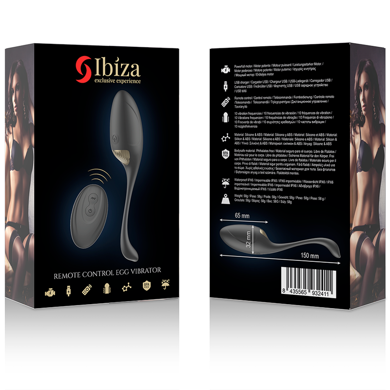 IBIZA - VIBRATEUR OEUFS PUISSANT TÉLÉCOMMANDE4