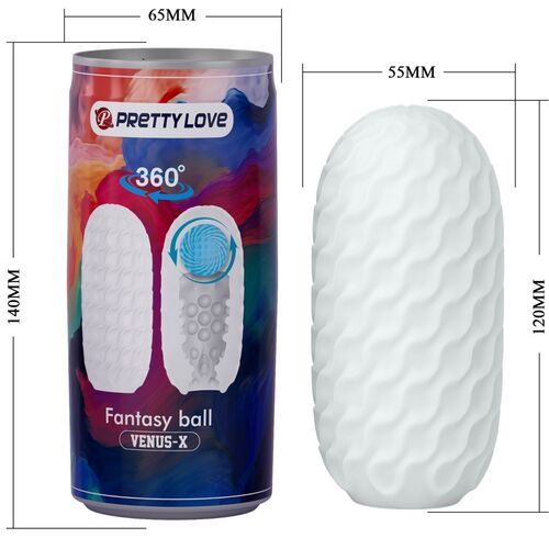 PRETTY LOVE - MASTURBATEUR HOMME VENUS X BLANC5