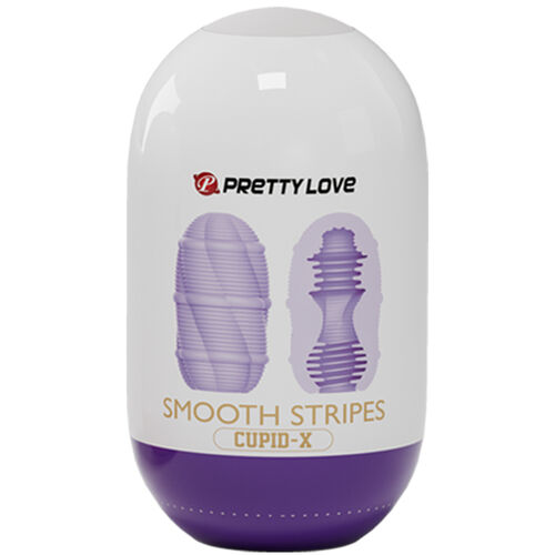 PRETTY LOVE - OEUF MASTURBATEUR CUPID RAYURES LISSES2